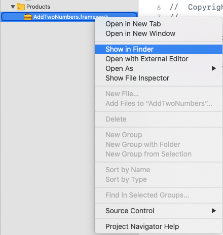 How To Create A Framework In Swift